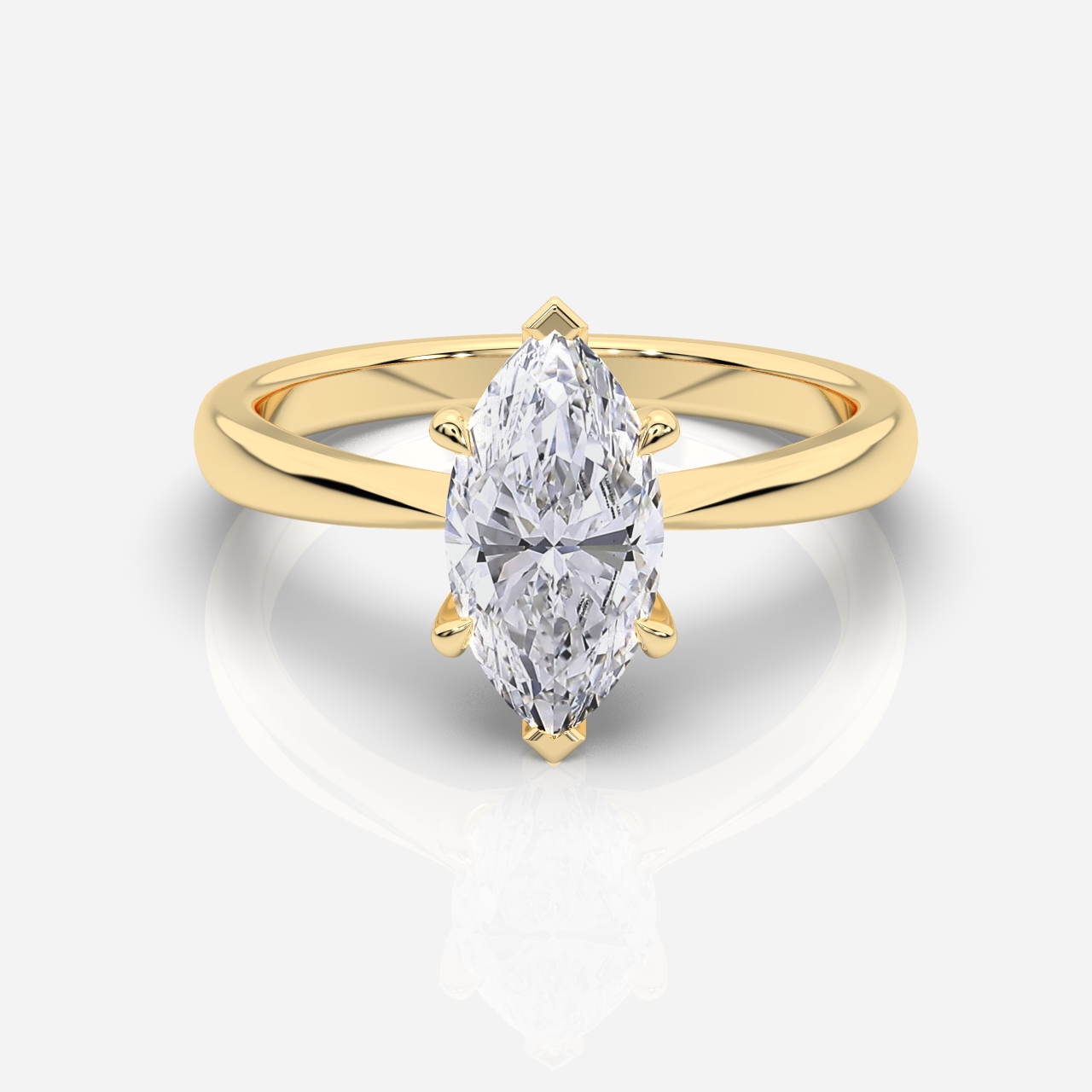 Ava Solitaire Marquise